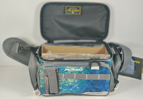NEW PLANO PLAB3598W 3500 SOFT SIDED FISHING TACKLE BAG MOSSY OAK FISHING TACKLE - Picture 7 of 13