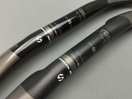 TOSEEK Carbon Handlebar Bullhorn Bar+Aero Bar Set Road TT Bike Handlebar 31.8mm - Picture 18 of 22
