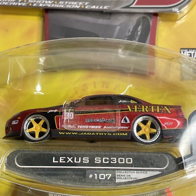 jada 1/64その他 BNIB 1/64 Jada Toys OPTION D Lexus Soarer SC300 Vertex Red