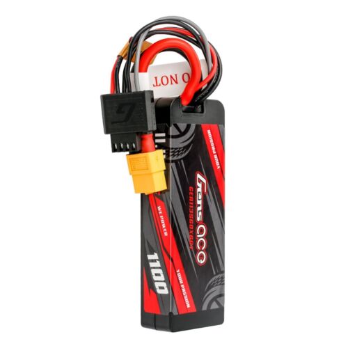 Gens Ace 1100mAh 3S 60C 11.1V HardCase Gtech Lipo Battery Pack with XT60 Plug - Picture 2 of 5