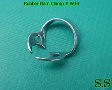 50 Pcs Endodontic Rubber Dam Clamp # W14