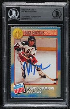 BAS 1992 for Kids Series 2 Olympic Champion Mike Eruzione #10 BGS Authentic 1i8
