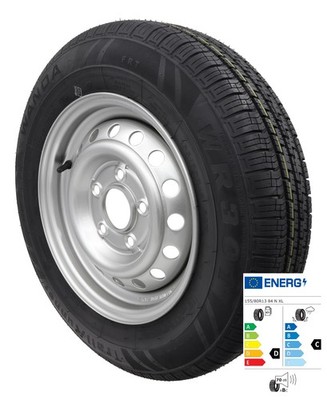 Komplettrad 155/80R13 84N 112x5 155 R 13 PKW Anhänger Rad Felge 4,5Jx13 DOT29/25