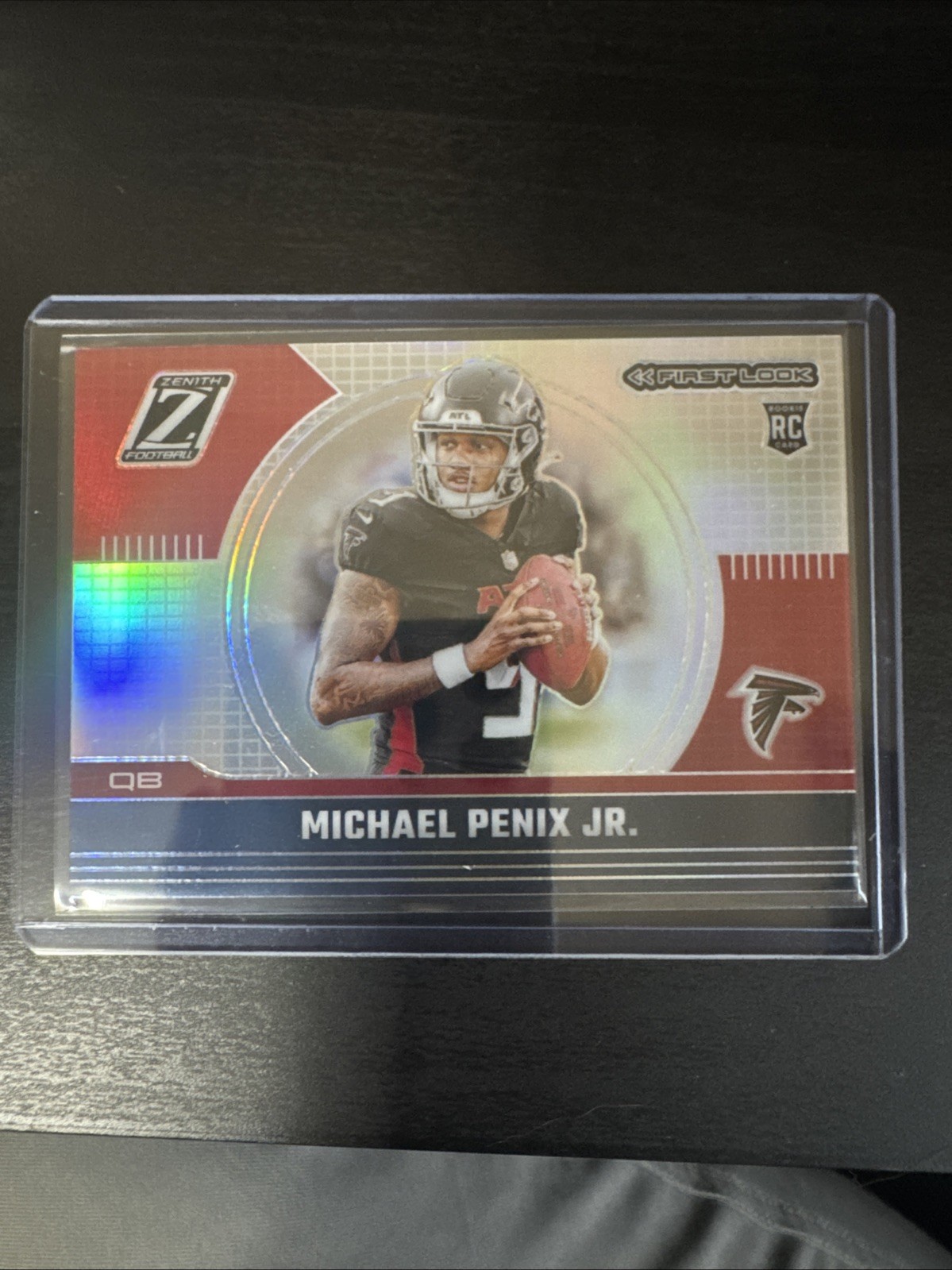 2024 Panini Zenith - First Look Michael Penix Jr. #9 (RC) Silver Prizm