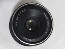Black 7artisans 25mm F1.8 Manual Focus LENS for Canon EOS M EF-M Camera