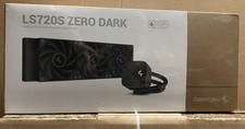 NEW Deepcool LS720S ZERO DARK AIO Liquid Cool...