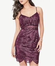 GUESS Size 4 Gianni Embroidered Mesh I set Dress Whimsygoth Witchy Vampcore