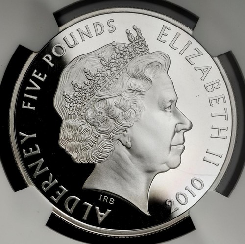 Semi-Best Appraisal NGC-PF69 2010 Alderney Prince William Engagement with Box - Picture 4 of 15