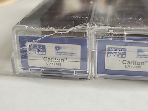 Tramoggia carbone NiB Micro Trains Carlton scala N Union Pacific linea congiunta confezione da 4 pezzi - Foto 9 di 11