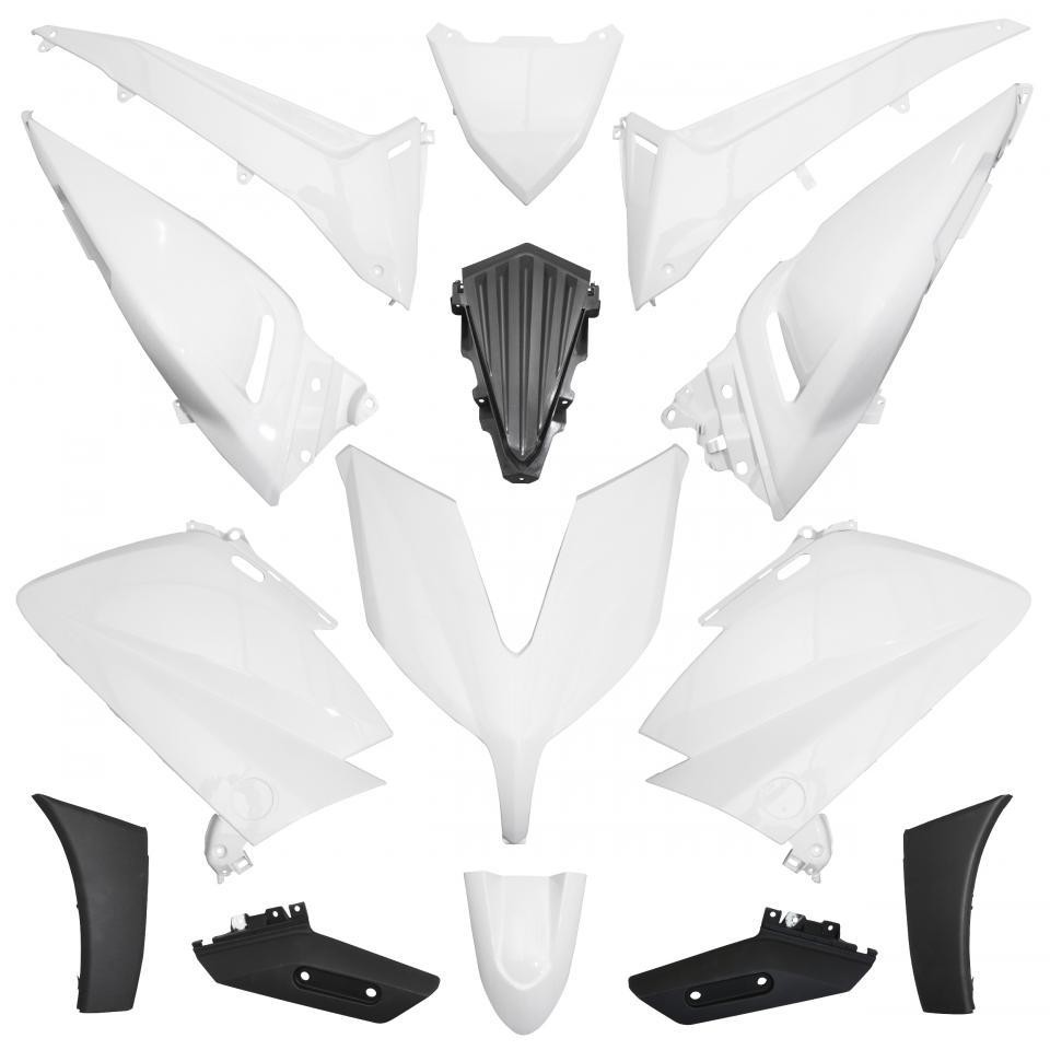 Kit carénage P2R Yamaha T-Max 530 blanc brillant pour redonner un aspect neuf à votre scooter