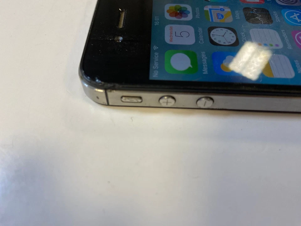 Apple iPhone 4S Smartphone Mobile UNLOCKED A1387 16GB IOS 9.3.5 Black - Image 3 of 4