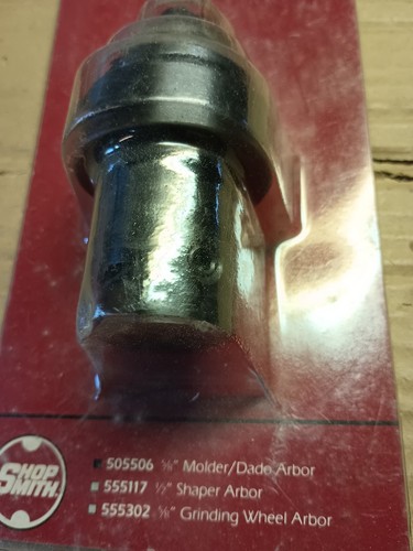 ShopSmith Mark V Molder Dado Accessory Arbor 5/8th inch 505506 - Picture 2 of 4
