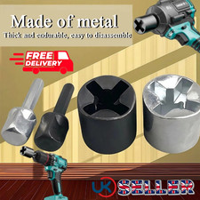 Universal Jack Socket Adapter For Scissor Car Jack Steel Easy Tire Change Tool &