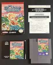 NES Bonk’s Adventure (Nintendo, 1993) CIB Complete Authentic TESTED