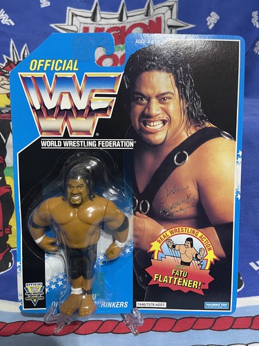 WWF Hasbro Fatu the Headshrinker the Headshrinker ...