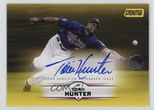 2025 Topps Stadium Club Auto Yellow Torii Hunter #SCBA-THU Auto 0it8
