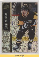 2021-22 Upper Deck Extended Series Speckled Rainbow Foil Evan Rodrigues READ 1g3