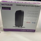 NETGEAR CM400 DOCSIS 3.0 High Speed Cable Modem 340Mbps Gigabit Xfinity Spectrum