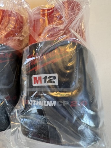 Paquete de 2 baterías OEM Milwaukee M12 48-11-2420 CP 2.0 - Imagen 3 de 4