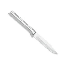 Cutlery Serrated Regular Paring Knife (R142), 3.25" Stainless Steel Hollow Gr...