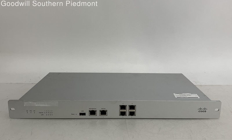 Cisco Meraki MX80 Cloud Managed Security Appliance - Tested