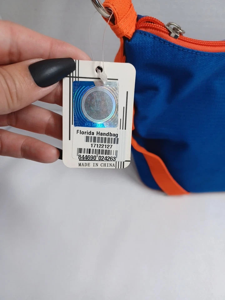 Bolso de Mano Sandol Living Moda Florida Gators Nuevo Azul y Naranja Foto 2 de 4