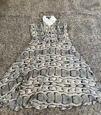 Women’s Express Snakeskin Dress — Size 0