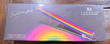 Royale Genius Heating Element Rainbow Flat Iron 1.25" $500 Ceramic Plates NEW