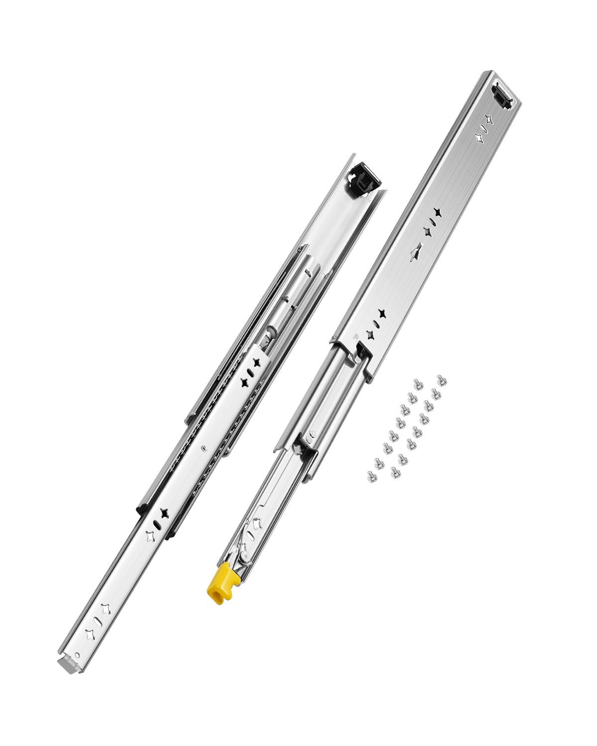 18inch,1 Pair Locking Drawer Slides 250lbs Load Capacit
