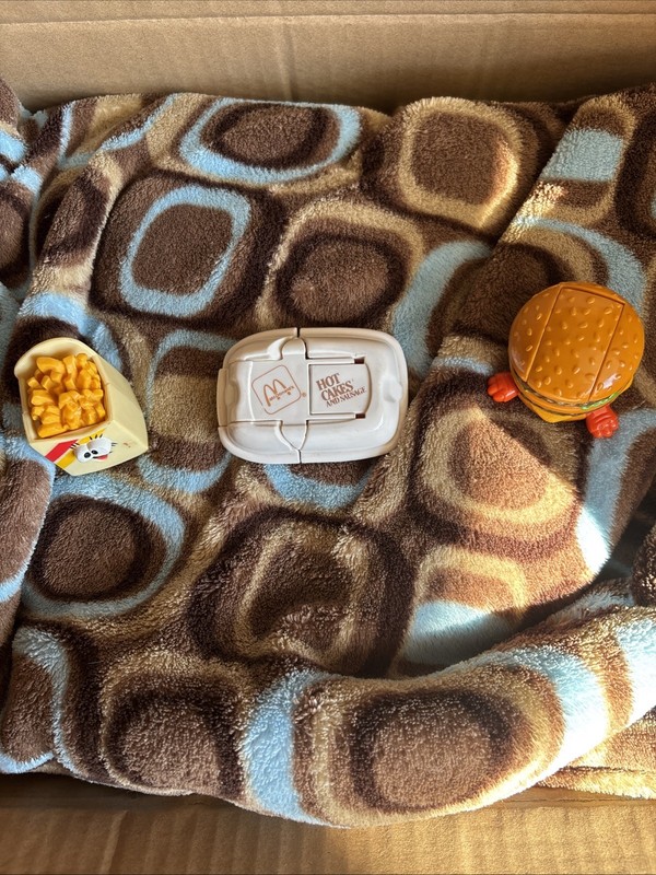 McDonalds Food Transformer Happy Meal Toys Lot 1987 Vintage