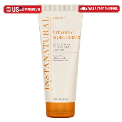 InstaNatural Vitamin C Moisturizer Face Cream, Brightens and Reduces the Look of