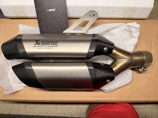 BMW R1300 GS/GSA Akrapovic Exhaust