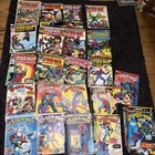 Huge bundle x32 vintage UK Marvel spider-man weekly 1974 #72-106 range