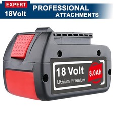 18V 8.0Ah Lithium-Ion Battery For Bosch Professional GBA BAT609 BAT620 BAT610 US