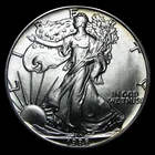 1988 American Eagle Silver One Ounce ASE One Dollar --- Gem BU+ Coin --- #PP767