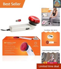 Theralamp Red Light Therapy Infrared Heating Wand for Pain Relief  Circulation