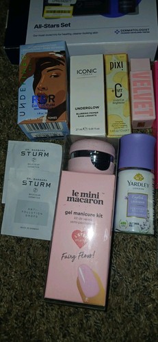 Huge makeup lot Jeffery Star,rcovergirl,LIP Gloss, Eyelashes, Retinol NEW - Picture 6 of 10
