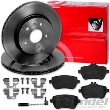 brembo BREMSSCHEIBEN 320mm + BEL&Auml;GE HINTEN passend f&uuml;r MERCEDES SL R231