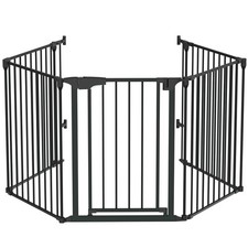 134 Inch Wide Adjustable Baby Gate Fireplace Safety Fence Play Yard