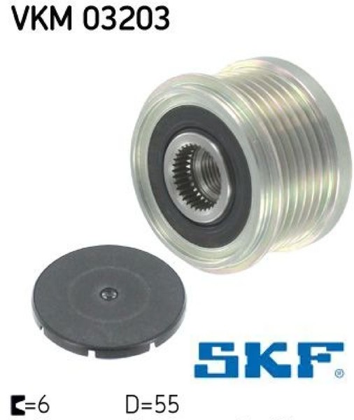 SKF VKM03203 Generatorfreilauf Freilauf Generator-image