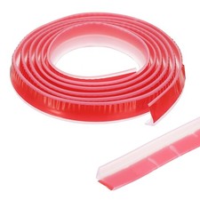PATIKIL 79 Inch Collapsible Shower Threshold Water Dam 79"x0.8"x 0.5", Clear