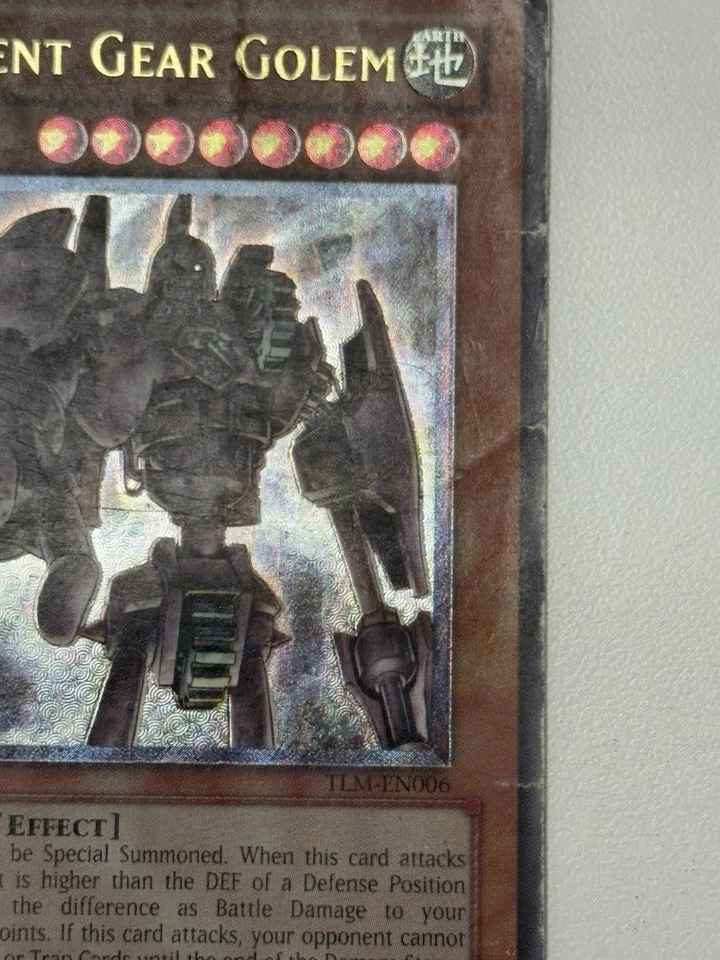 Ancient Gear Golem (UTR) TLM-EN006 The Lost Millennium-1ª Edición Dañado EURO Foto 3 de 4