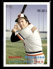 2006 Topps #9 Brooks Robinson Rookie of the Week Card Baltimore Orioles. rookie card picture