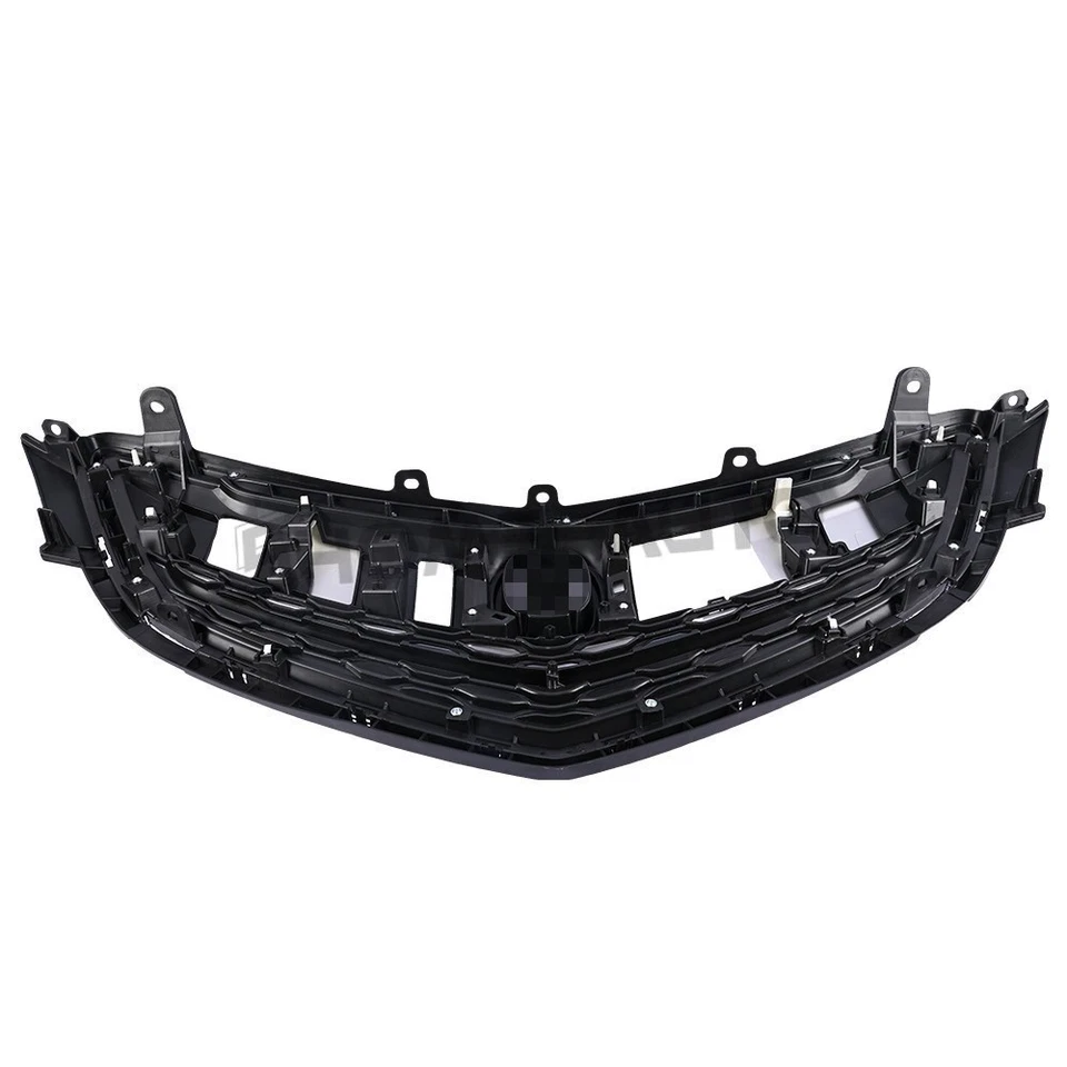 Front Upper Grille Grill For ACURA TLX 2015 2016 2017 Sliver - Image 4 of 4