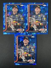 Max Verstappen 2025 Topps Chrome Sapphire Formula 1 Grand Prix Winners Base Lots