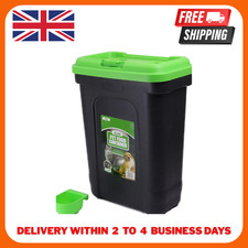 30L Large Pet Food Container Dog Cat Animal Dry Feed Storage Box Bin & Scoop