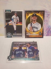 2025-26 Topps lot (3) Julio Rodríguez, Seattle Mariners cards. All Tops Team... 