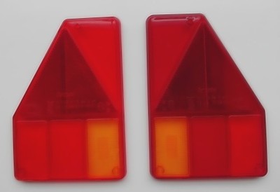 Aspöck Earpoint 1 Lichtscheiben Set Links +  Rechts Ersatzglas Anhänger Leuchte