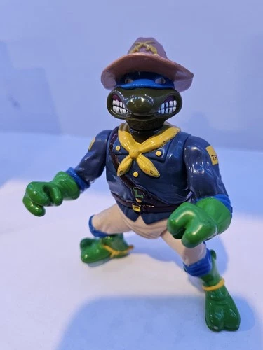 Vintage TMNT Teenage Mutant Ninja Turtles Kookie Kalvary Leo 1992 Action Figure