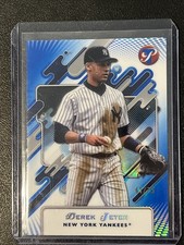 2025 Topps Pristine - Derek Jeter #189 Blue Refractor /75. E38